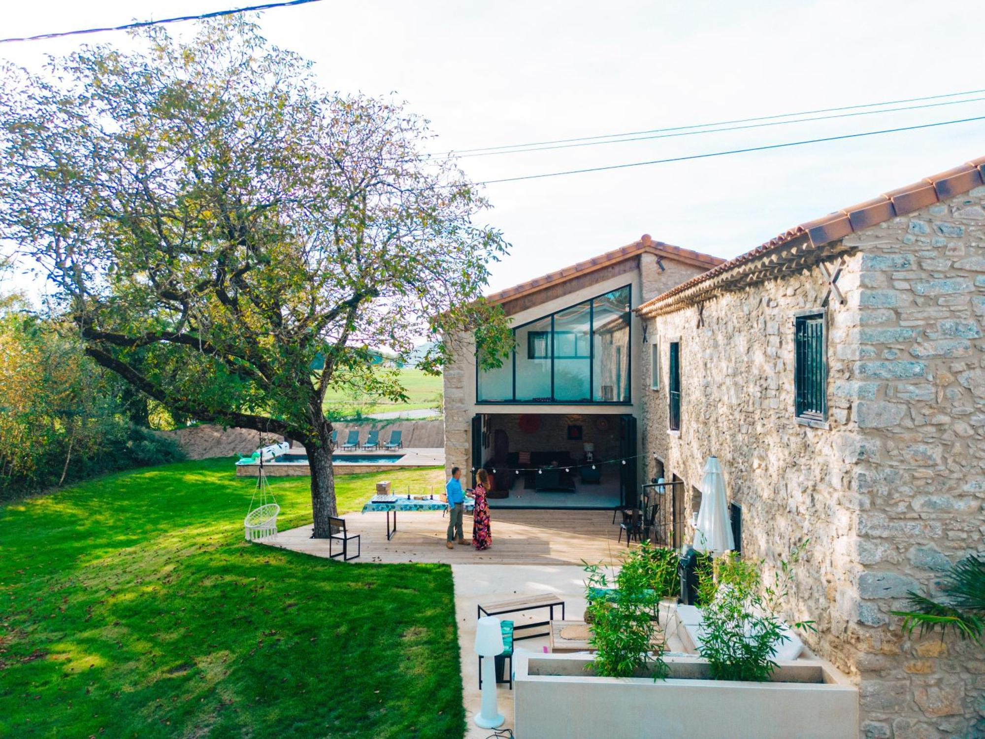 Le Gite D Ici Et D Ailleurs Ariege Pyrenees Baulou Exterior foto